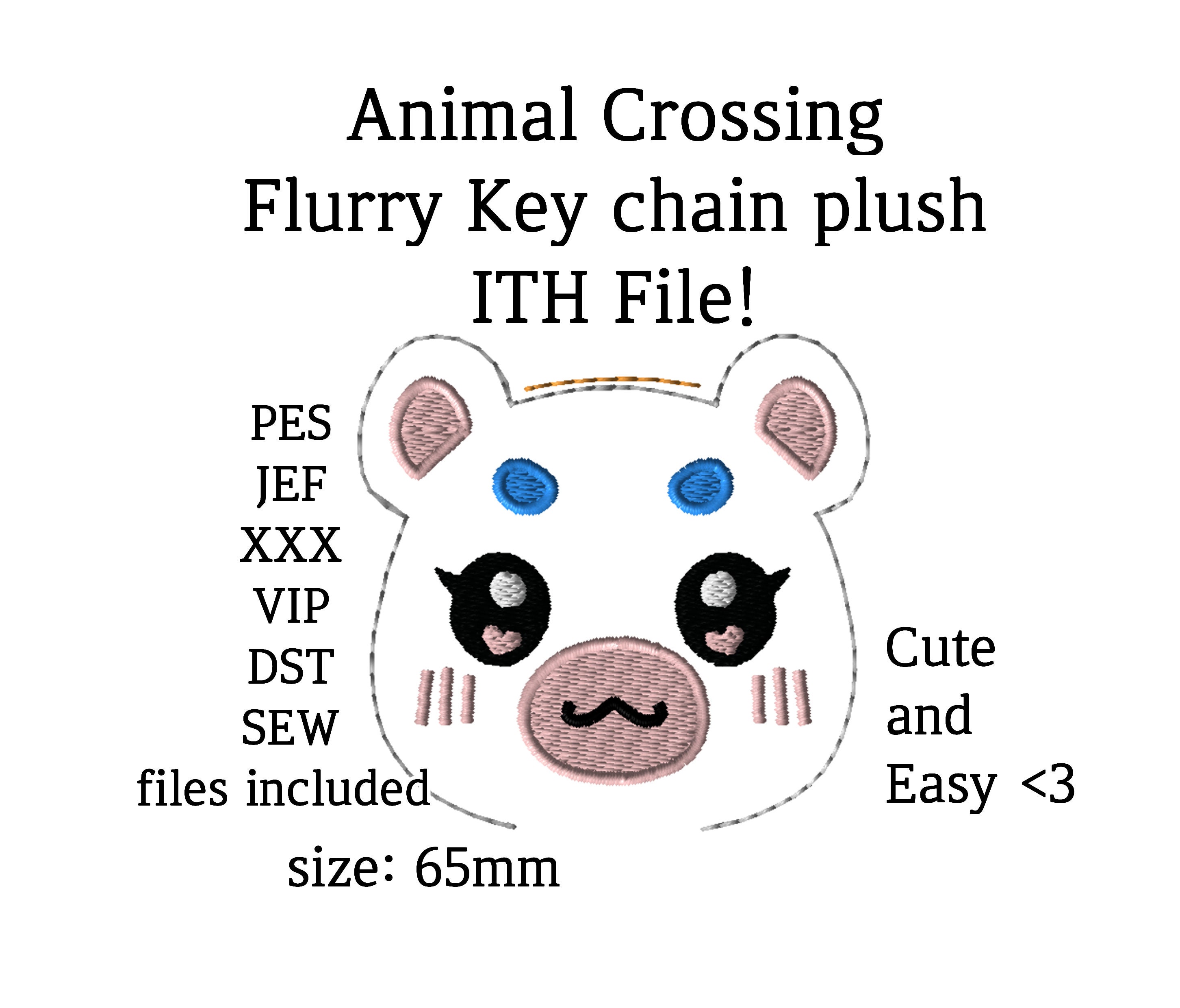 flurry animal crossing stuffed animal