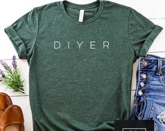 Camisa DIYer, camisa carpintería, camisa herramienta eléctrica, camiseta carpintería, camiseta herramienta eléctrica, camisa artesano, camiseta mujer, camisa carpintera