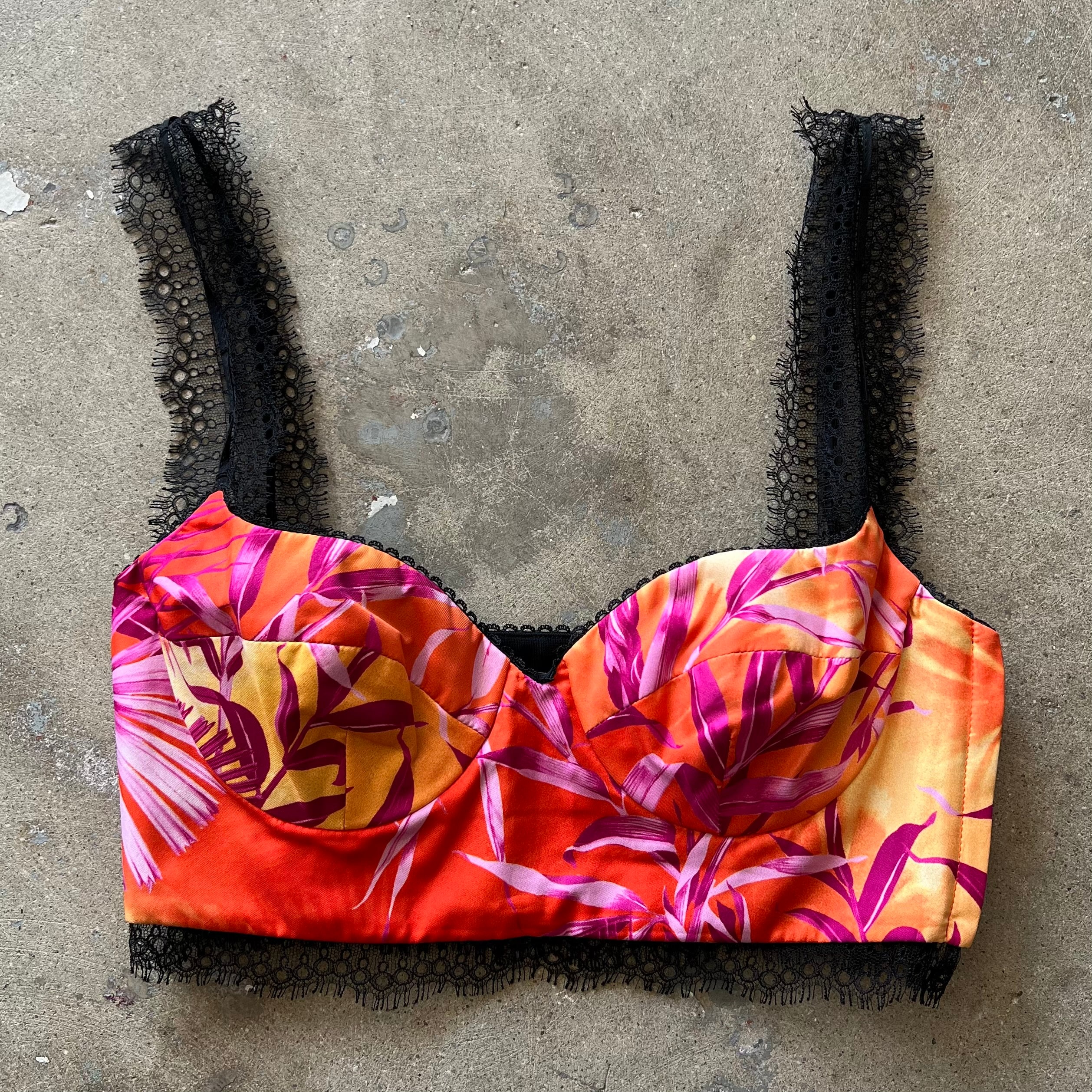 versace bra top