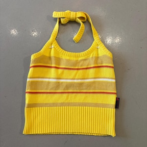 D&G ヴィンテージ タンクトップ イエロー Vintage D&g Tank Top - Etsy