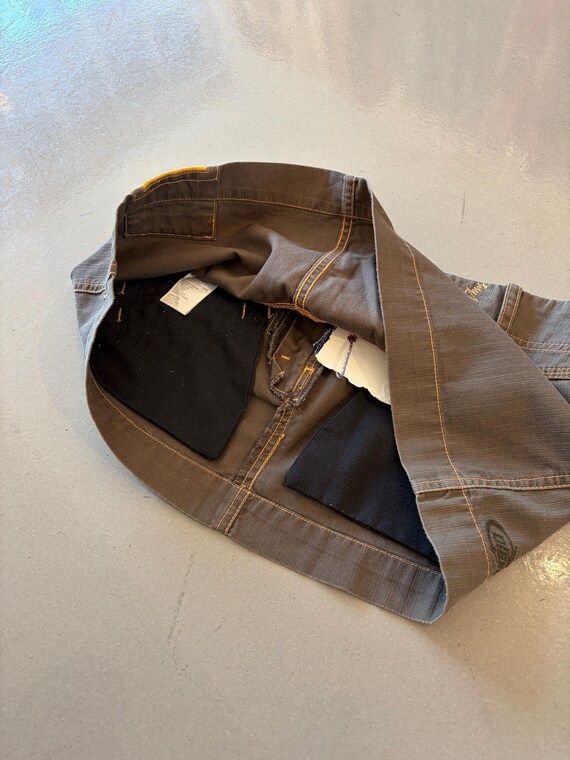 Green Diesel Cargo Yellow Patchwork Miniskirt - image 5