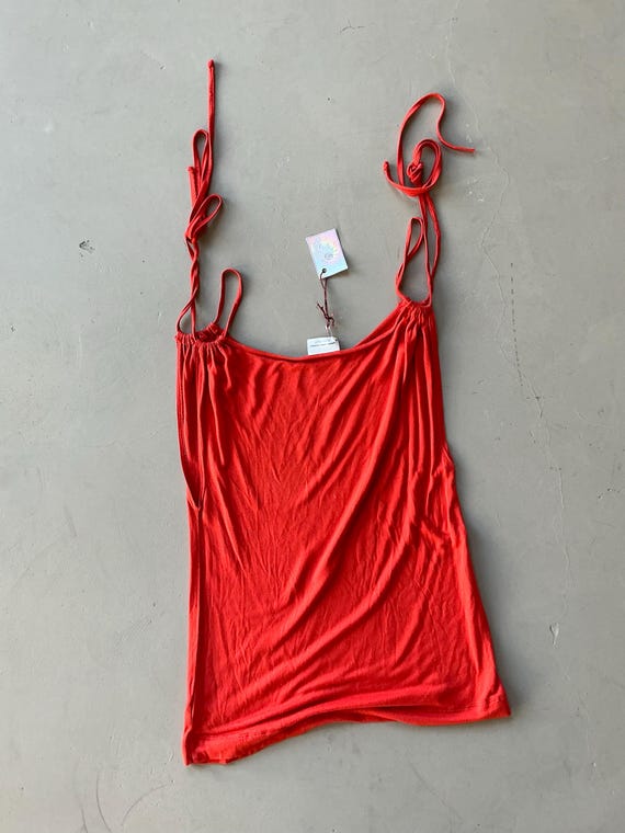 wiam様  タグ付き  DRIES VAN NOTEN  ビキニ   オレンジ Dries Van Noten Orange Tank - Etsy