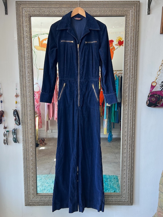 Vintage 70’s Corduroy Jumpsuit