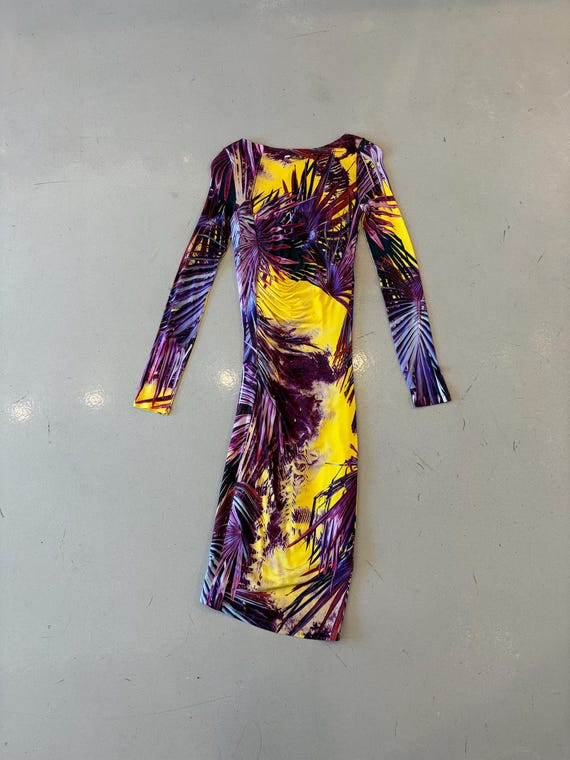 Jean Paul Gaultier Soleil Graphic Purple Lime Lon… - image 4