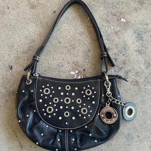 Blumarine Black Bejeweled Purse