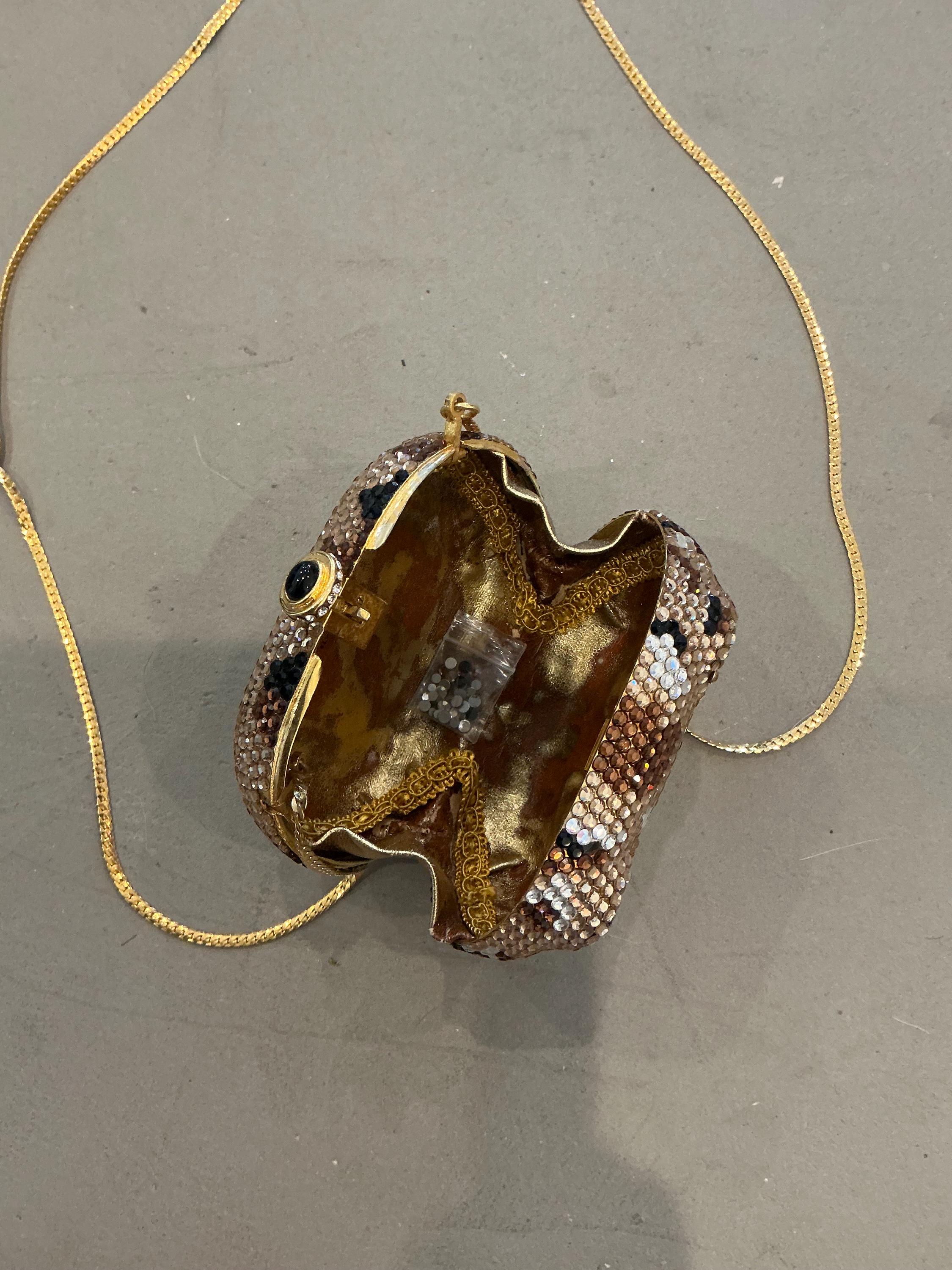 Katherine Baumann Cat Swarovski Crystal Bag - Etsy