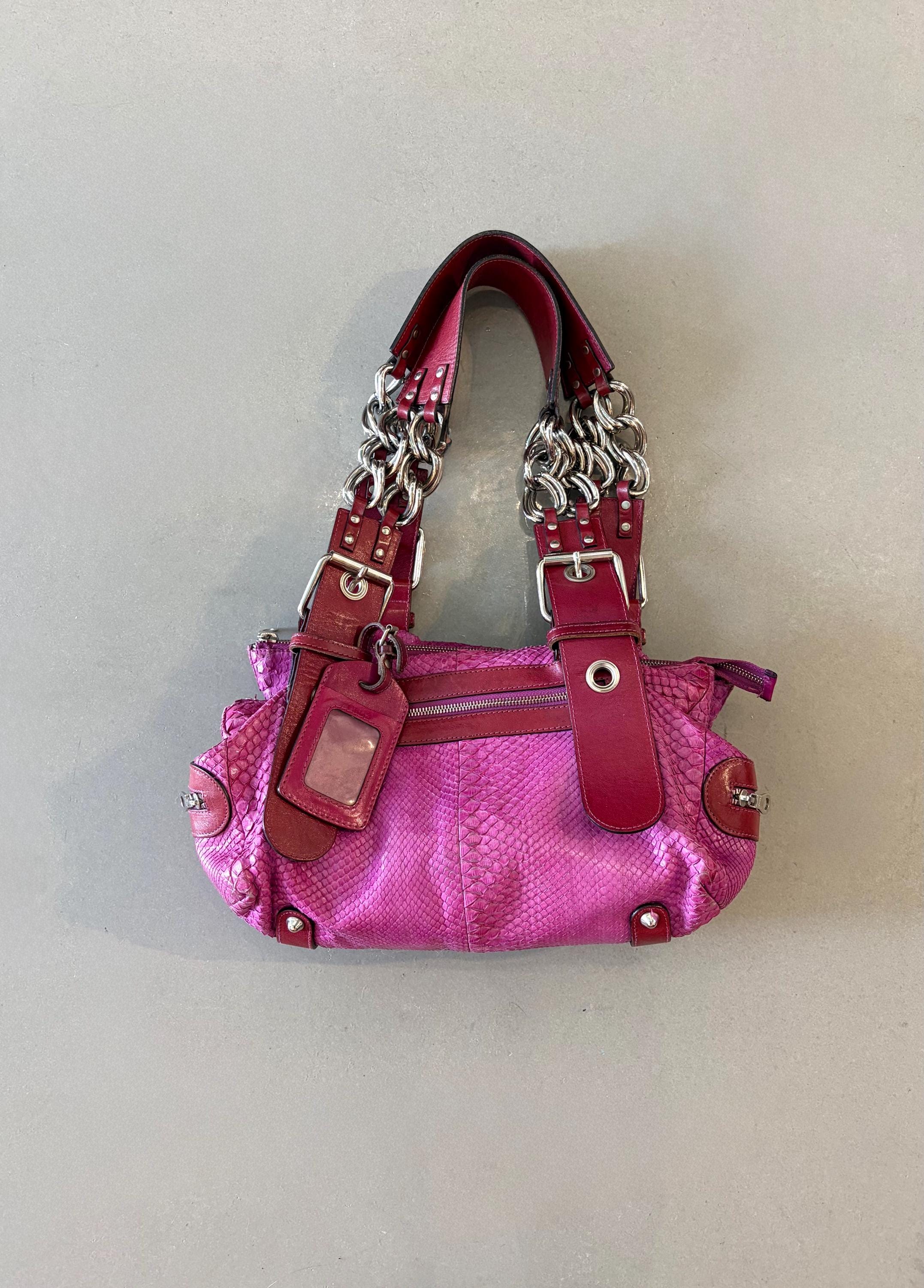 Phoebe Leather Shoulder Bag - Etsy