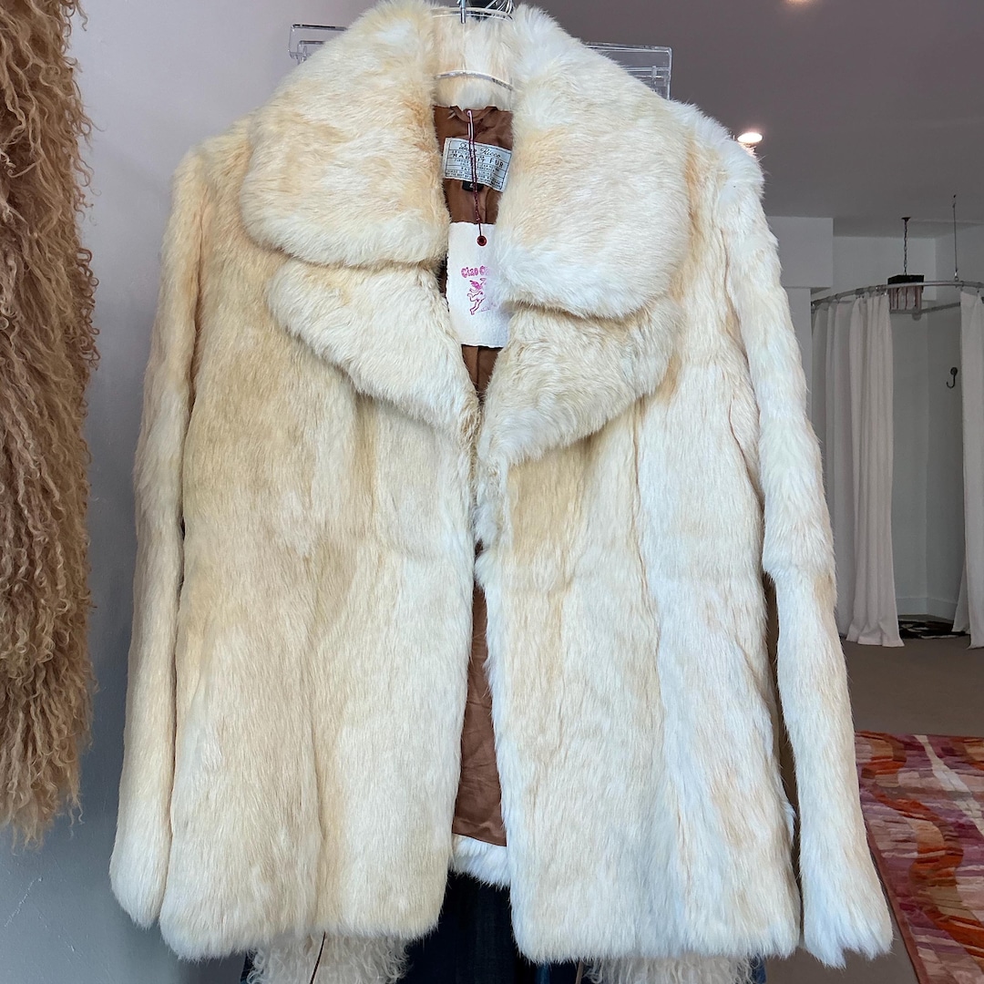 Dino Ricco White Rabbit Fur Jacket - Etsy — free download