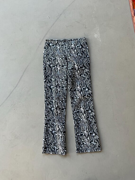 Maria Gabrielle B&W Psych Pants