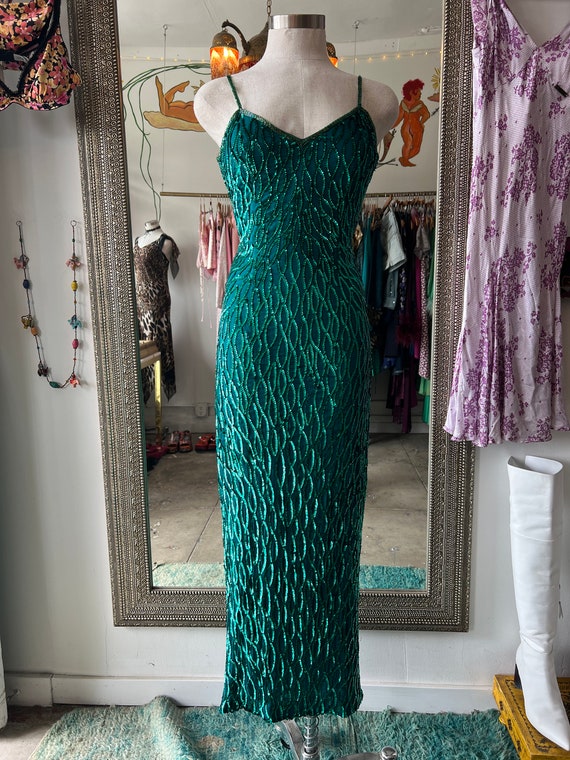 white christmas dresses A&A Luxe Halter Deep V Neck Sequins Maxi Dress – ARIELLA & AYANA main image 1