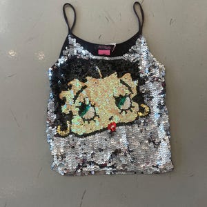 Betty Boop Sequin Character Tank