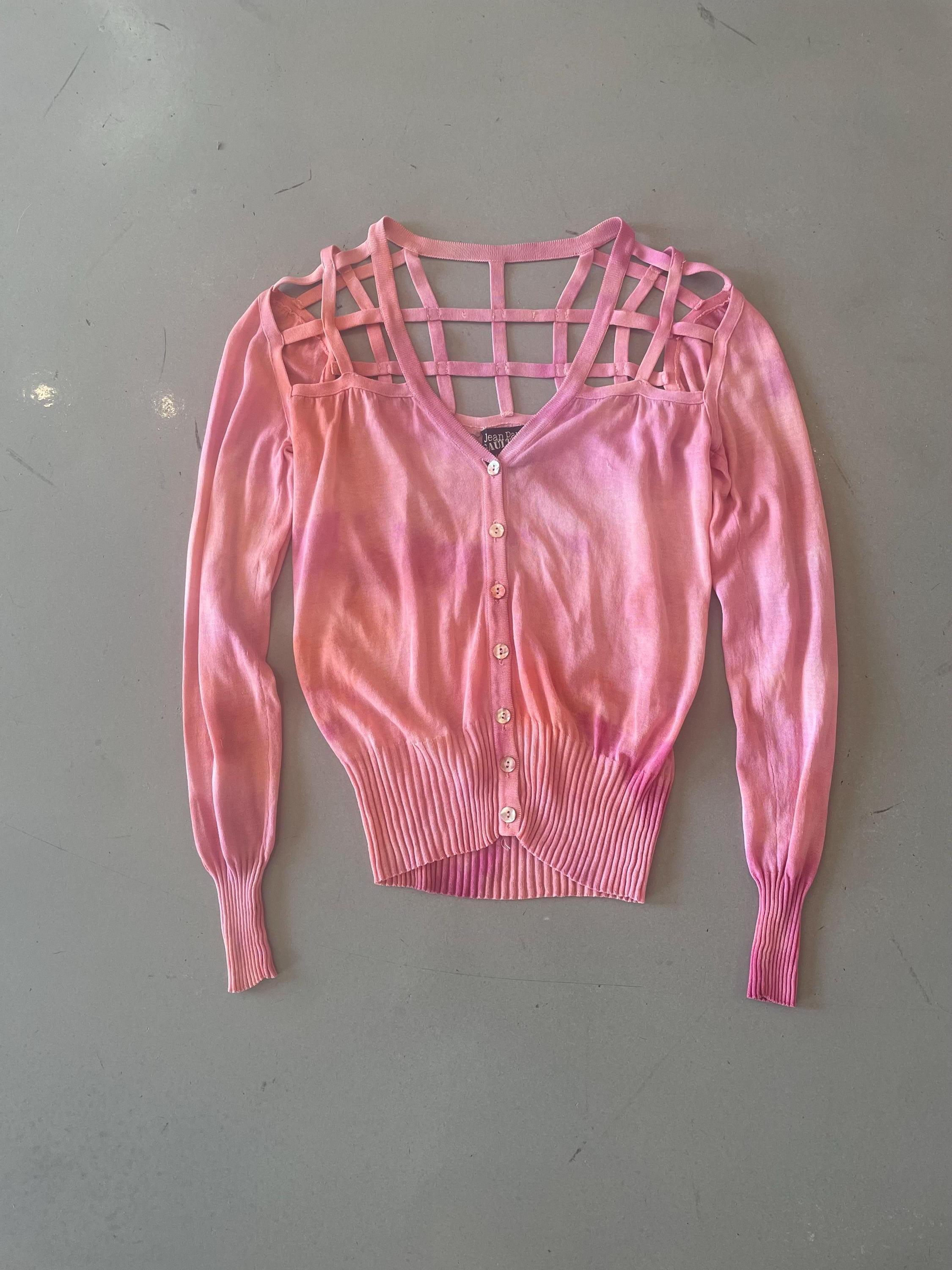 Jean Paul Gaultier Cardigan - Etsy