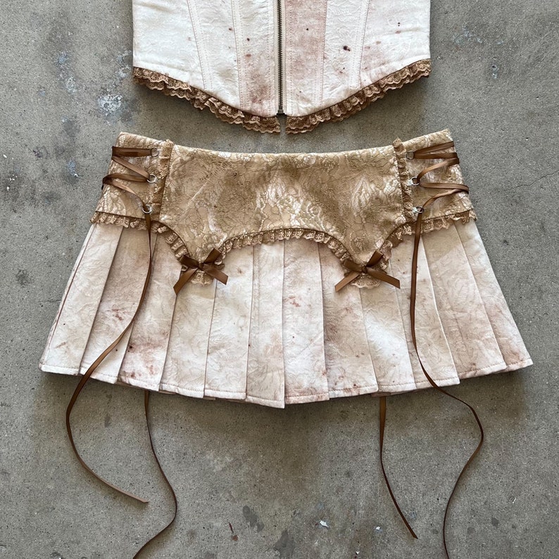 Like a lace corset skirt main image 1
