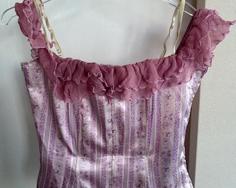 Morgan De Toi Purple Corset