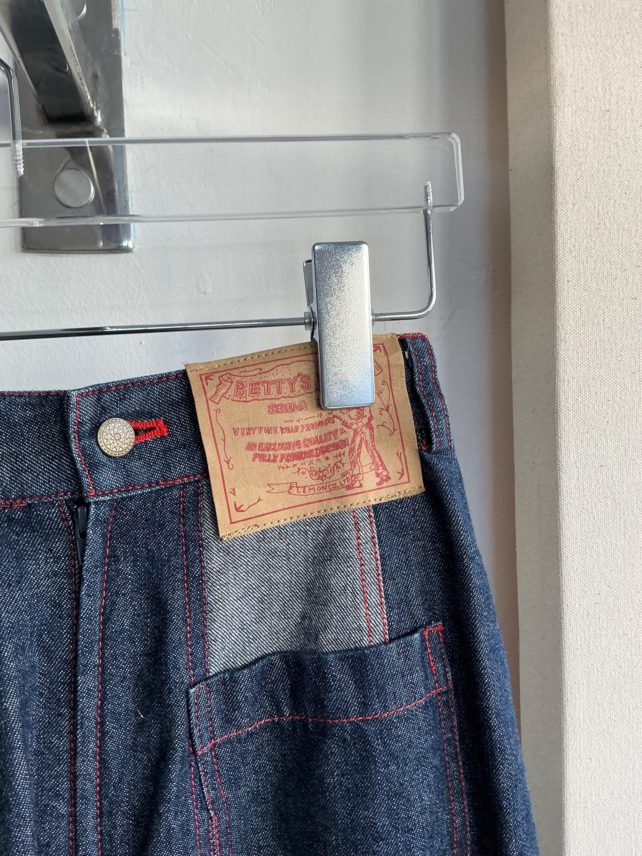 Betty's Blue Shinji Abe Denim Long Skirt - Etsy