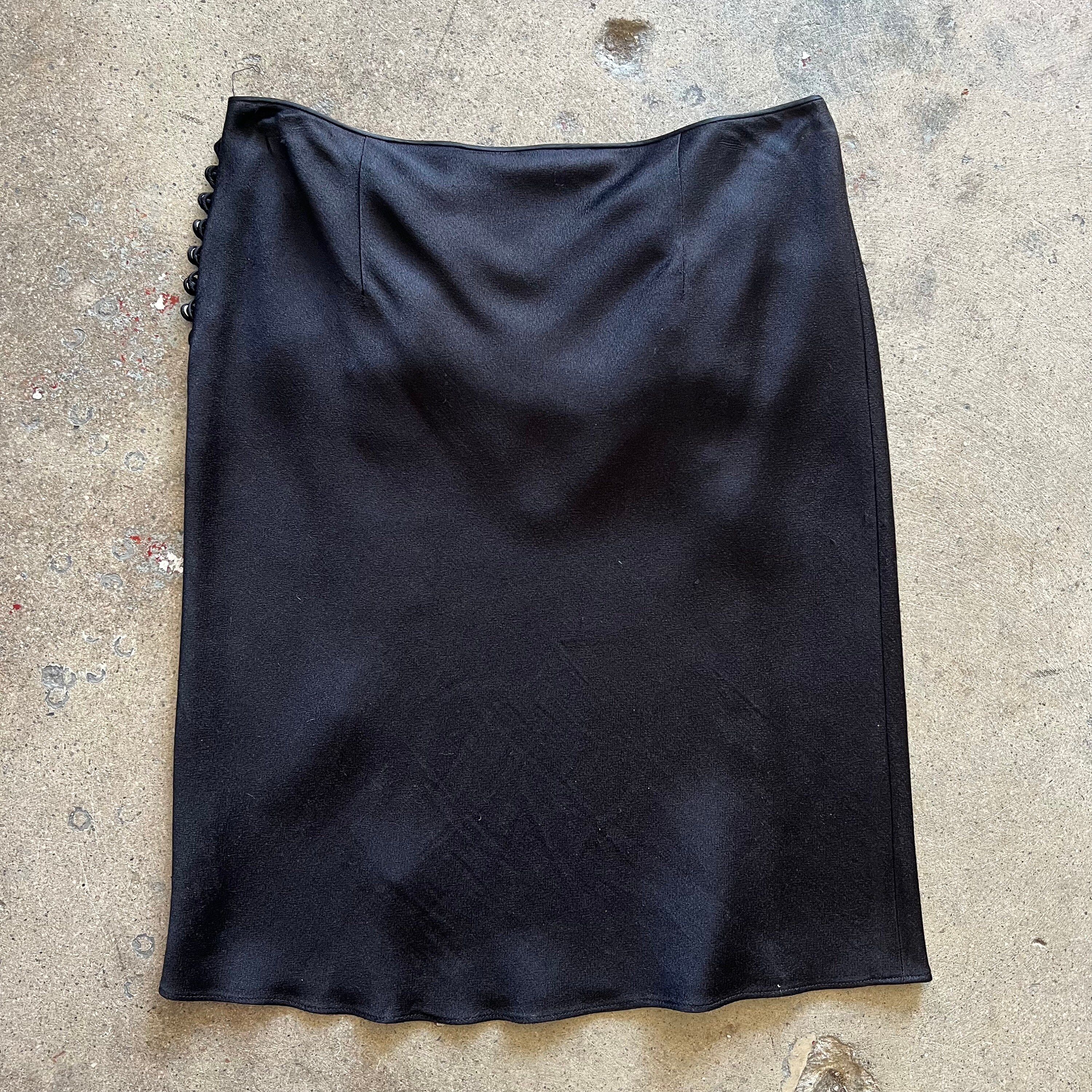 2002 John Galliano Drawstring Slip Skirt - Etsy UK