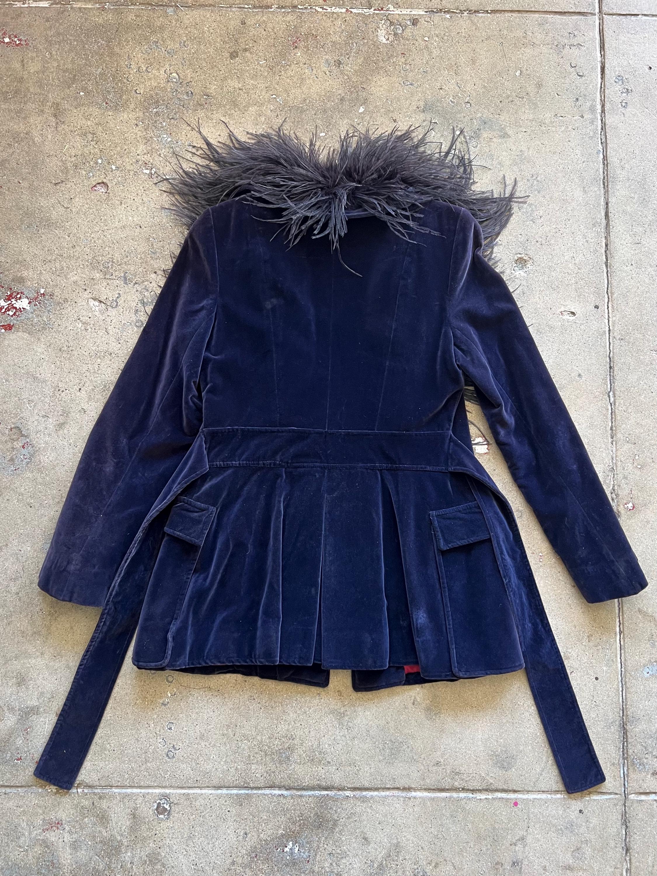 1960s Black Military Inspired Skirt Suit