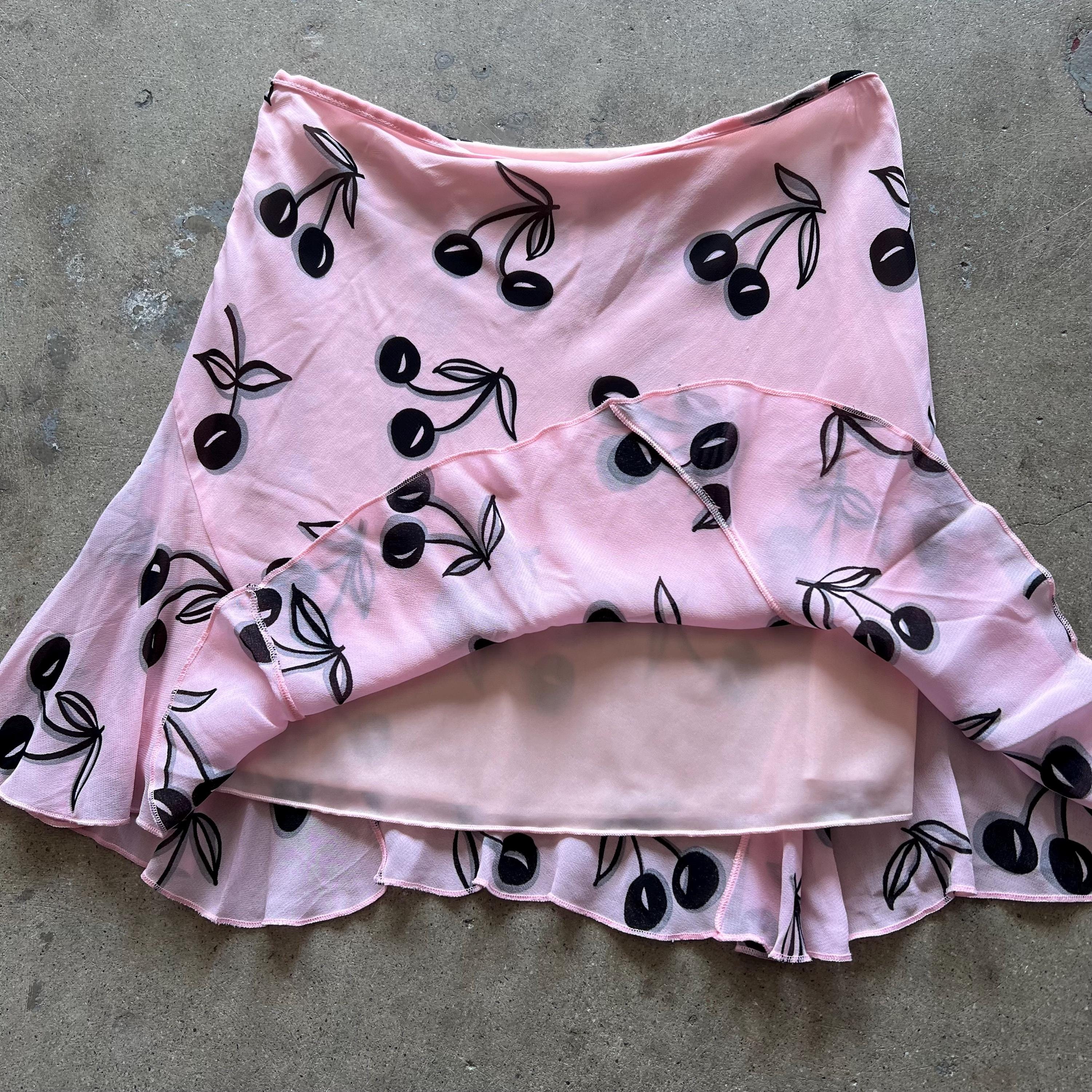Blugirl Blumarine Cherry Skirt - Etsy
