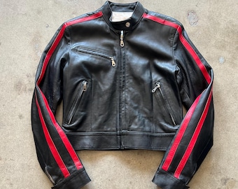 OTTO china jacket black × red Slash Motorcycle Softshell Spider – Rebelhorn Official