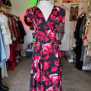 Diane Von Furstenberg Floral Wrap Dress