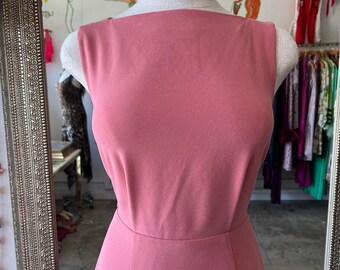 Burberry Sleeveless Pink Midi Dress - Etsy