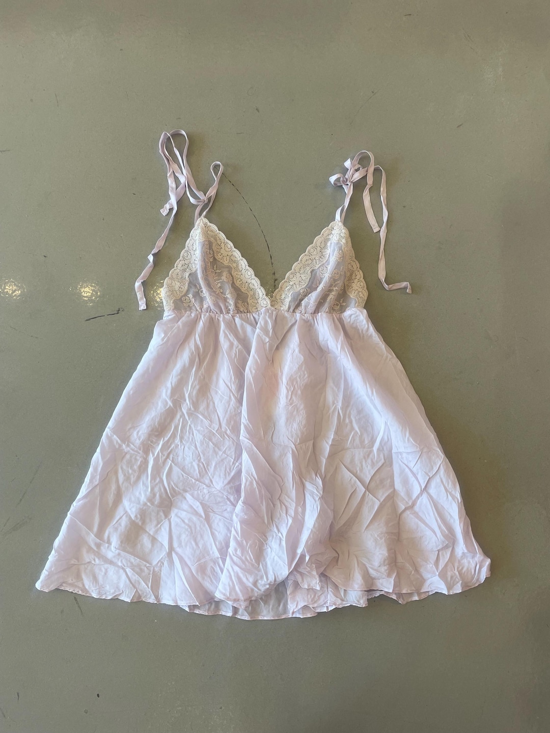 Victoria's Secret Lavender Lace Babydoll Slip - Etsy Victoria's Secret Lavender Lace Babydoll Slip - Etsy