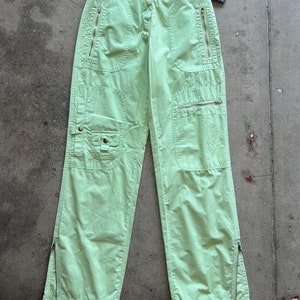 Lime Green Cargo Pants