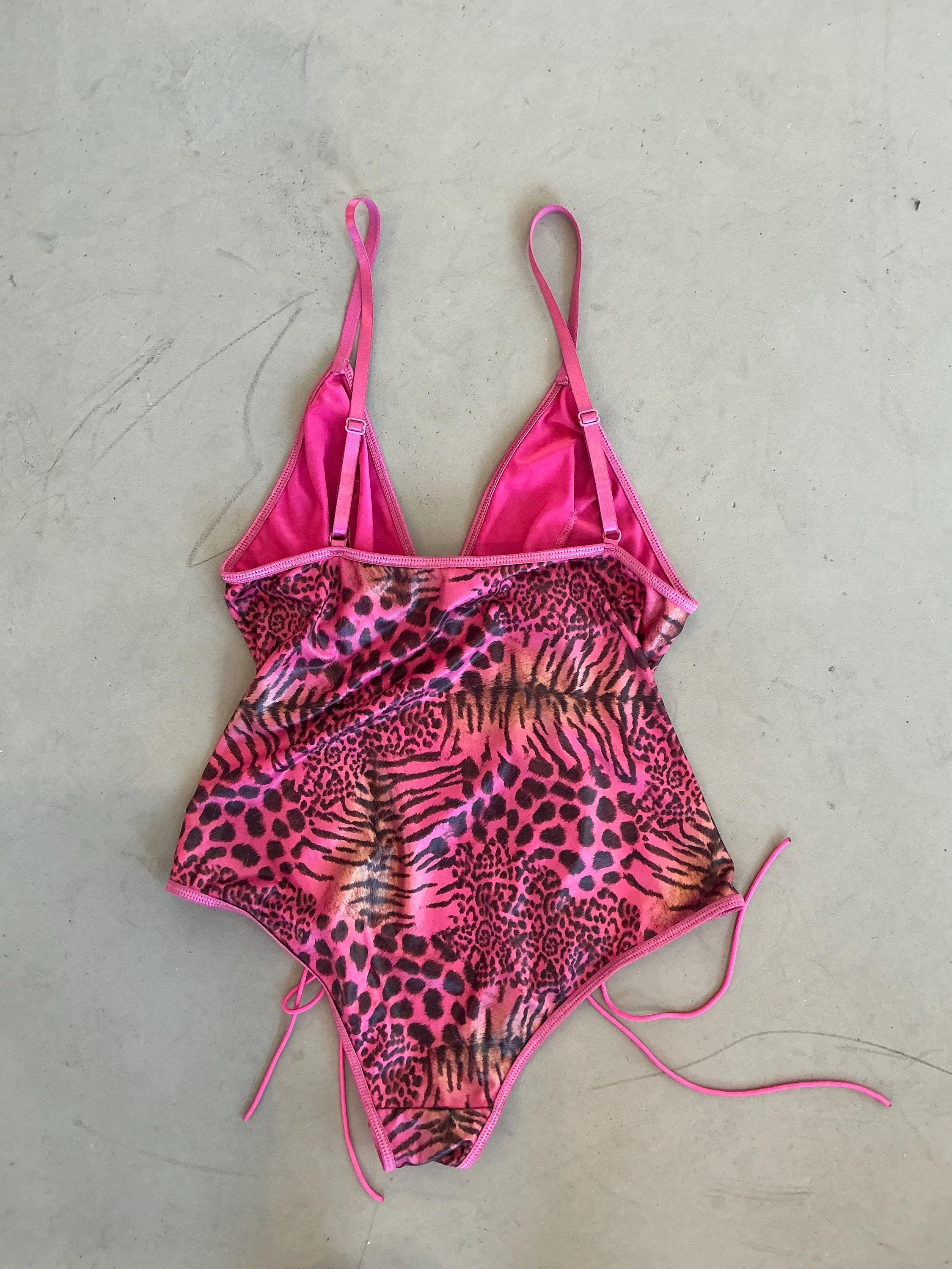 Pink Cheetah Bodysuit - Etsy