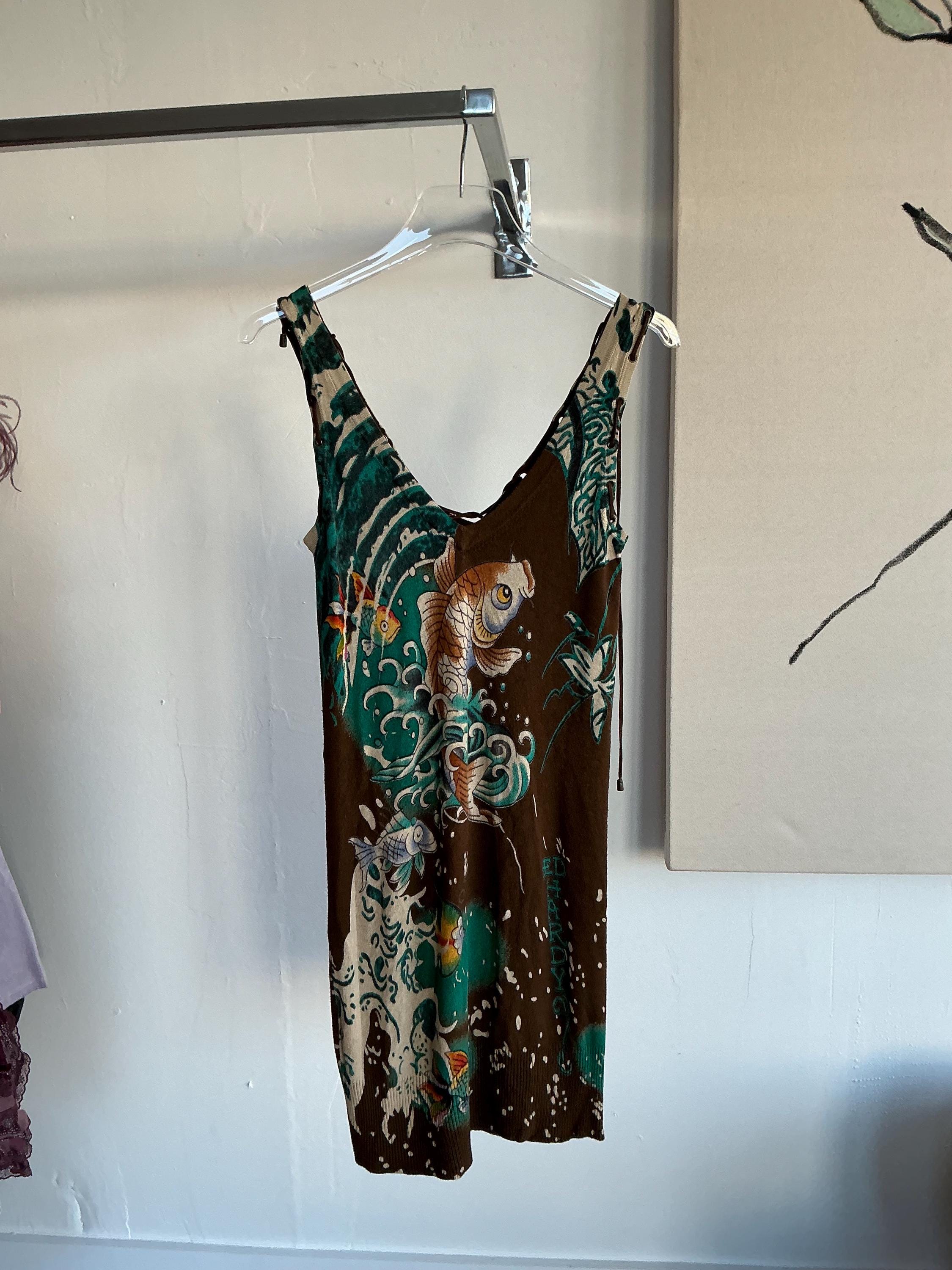 brown ed hardy dress Dark Brown Striped Ruffle Tiered Maxi Dress - FINAL SALE Small | Women's Online Boutique | Boho Chic Style main image 0