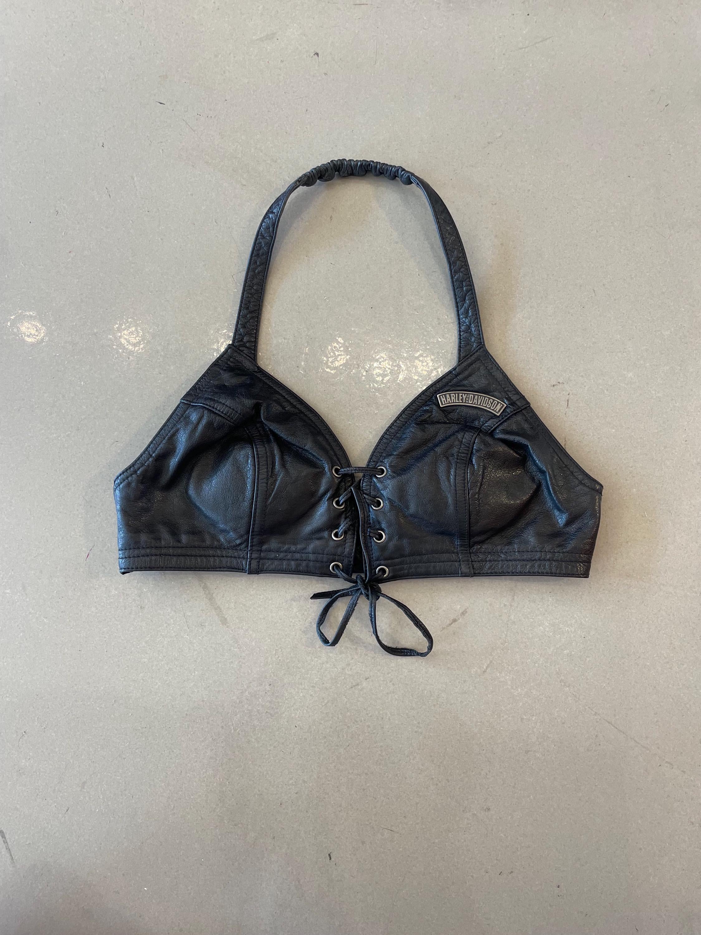 Leather Bra Harley Davidson - Etsy, image size:2250x3000