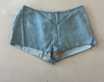 NWT Romeo Gigli Turquoise Booty Shorts