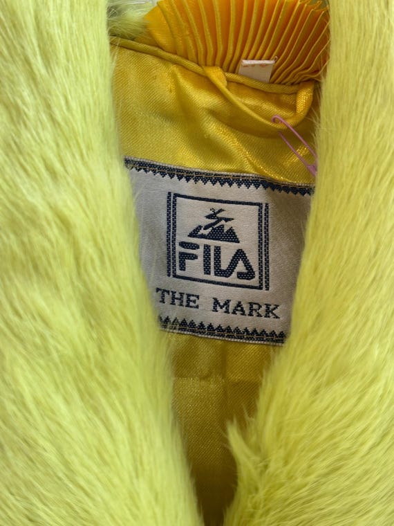 Bright Green Fur Coat View 6