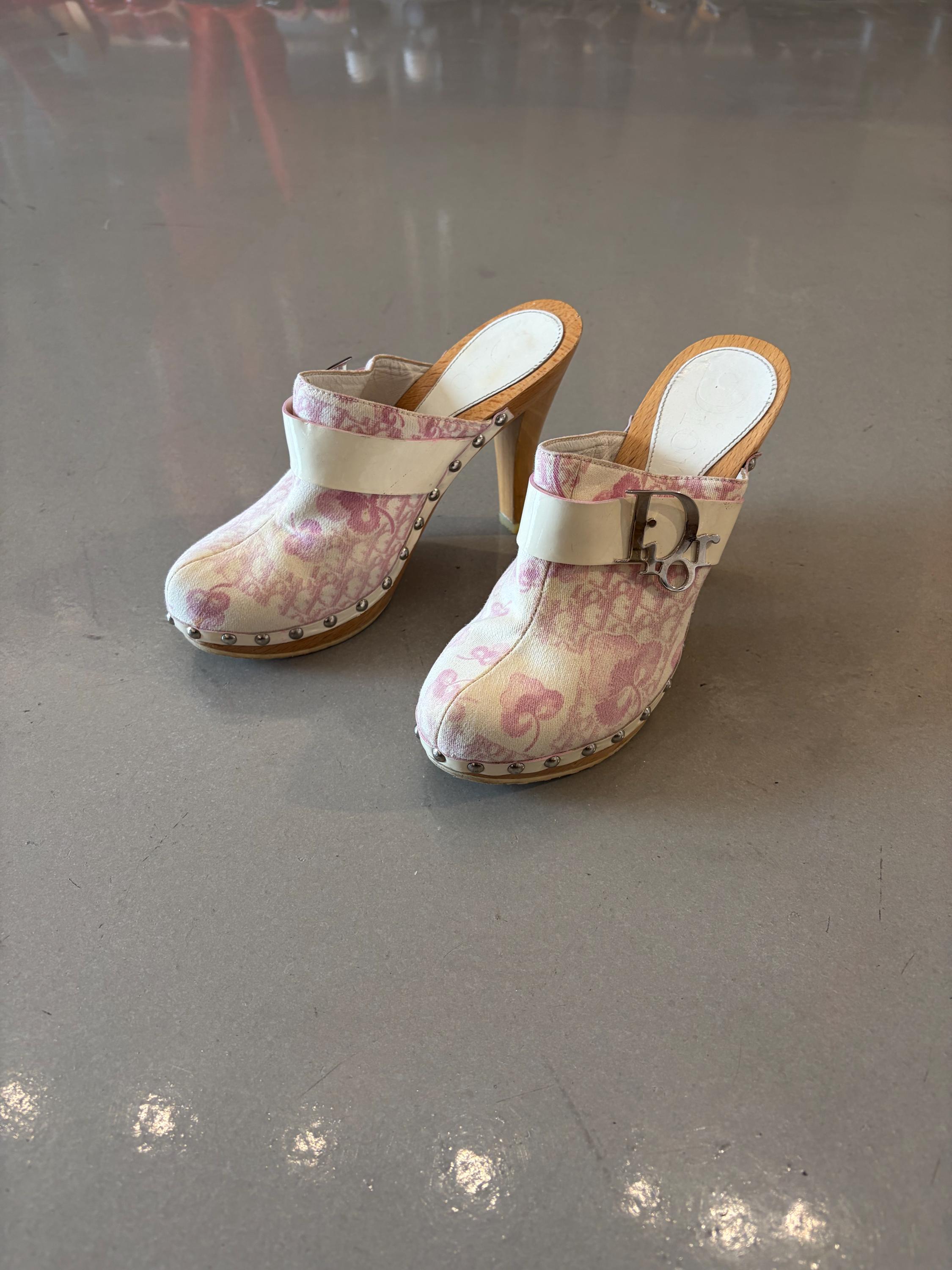 Vintage Dior Heels Pink - Etsy