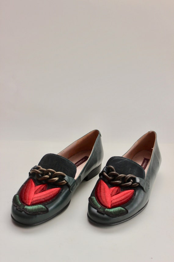 Uterque Tulip Loafers | Size 37
