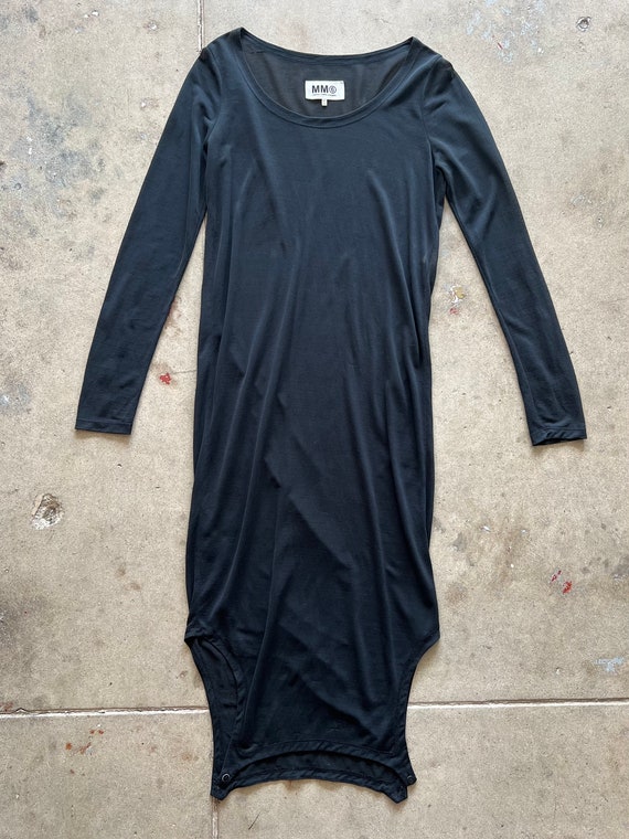 MM6 Maison Margiela 25SS ドレス-ロング ブラック系 レディース】Maxi Dress | MM6 Maison Margiela(エムエム