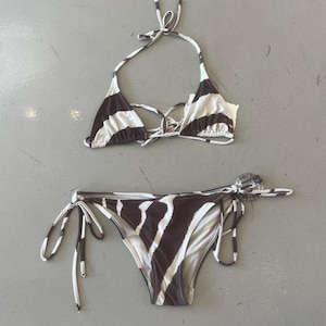 Dolce & Gabbana Zebra Bikini