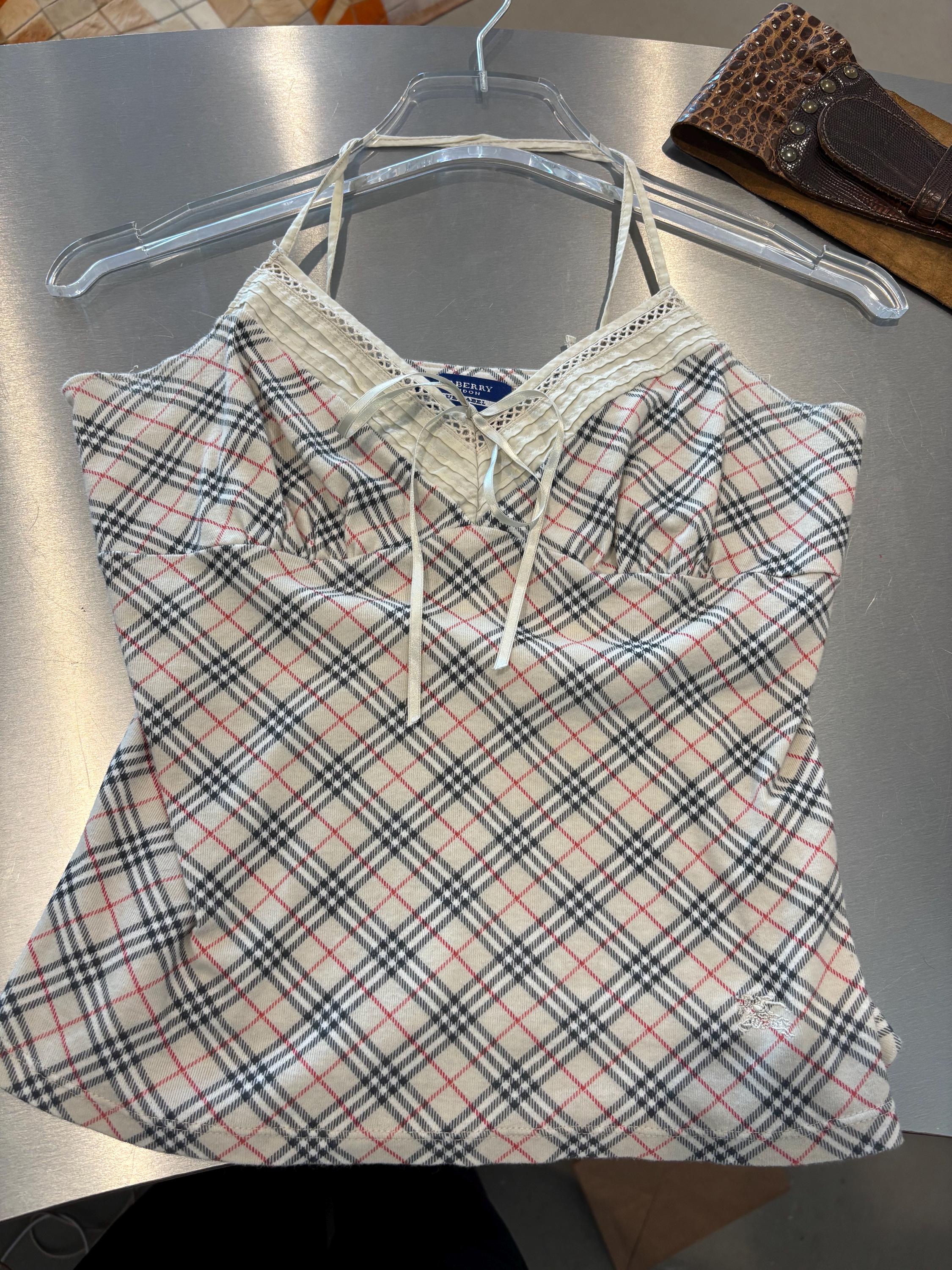 Burberry Tank Top - Etsy