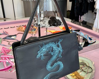 バッグ VTG Jean Paul Gaultier Dragon sb Rare Jean Paul Gaultier Dragon Shoulder Bag Large Logo