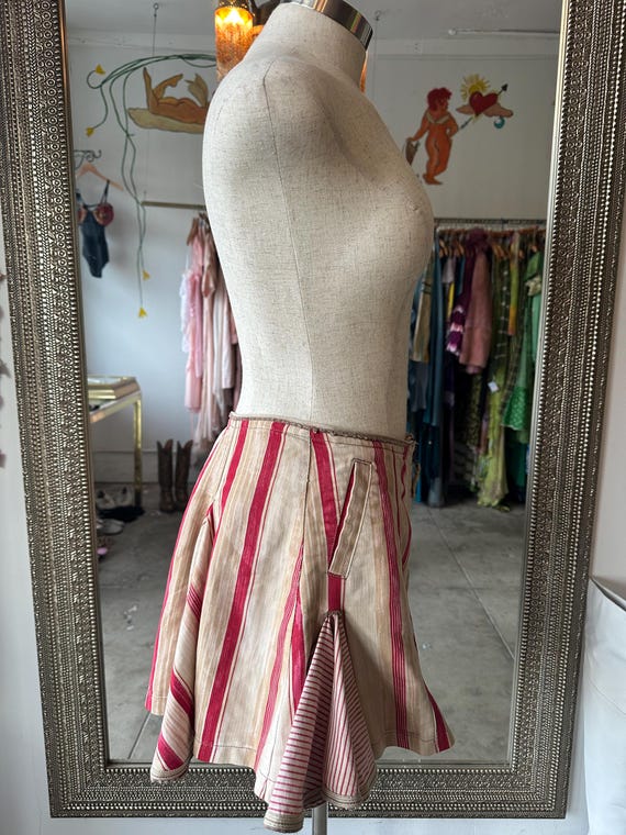Marithe & Francois Gibaud Stripe Skirt - Etsy