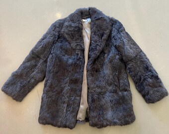 Gray Fur Jacket