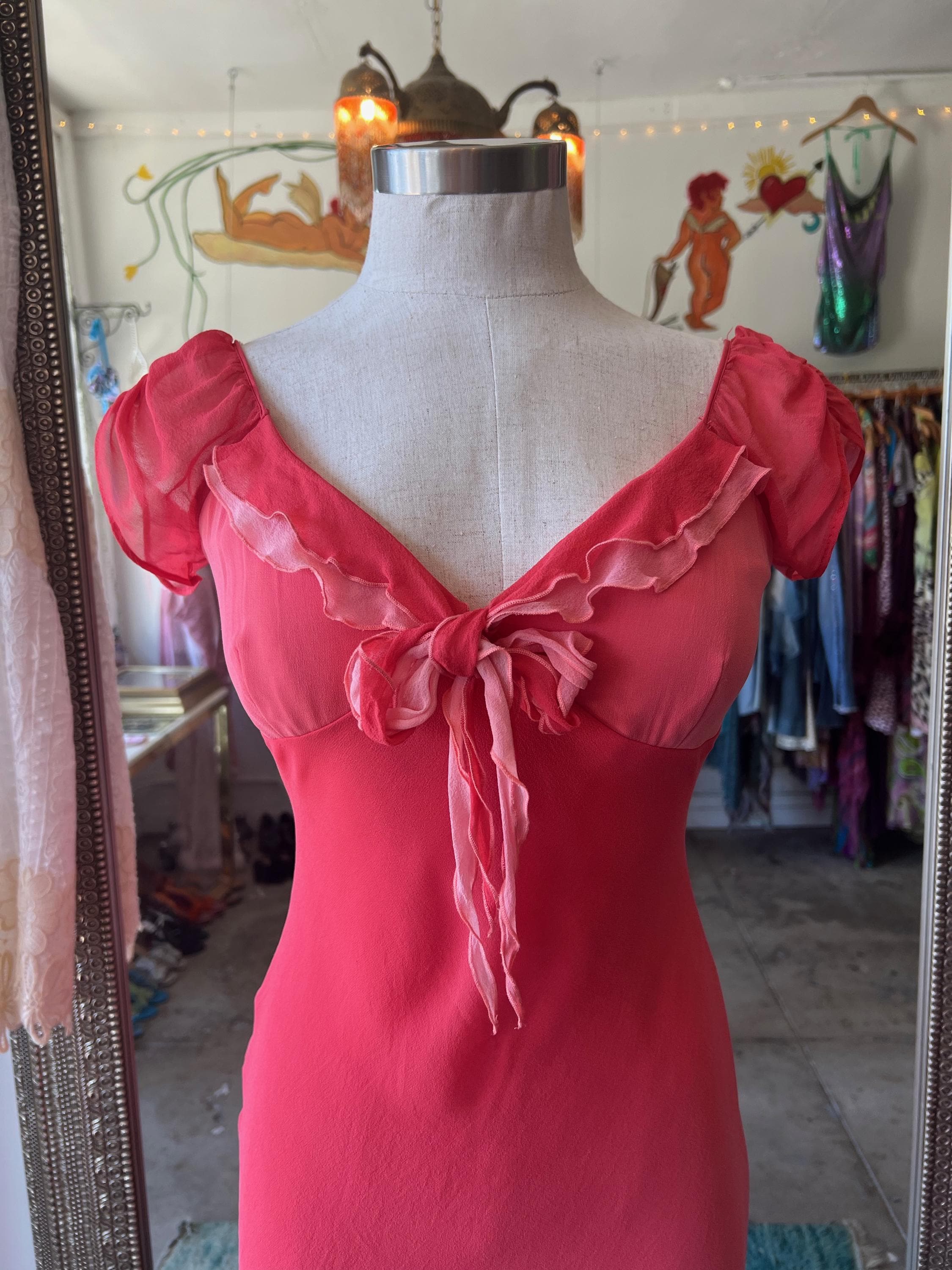 Pink Short Women's Dress S112 main image 0