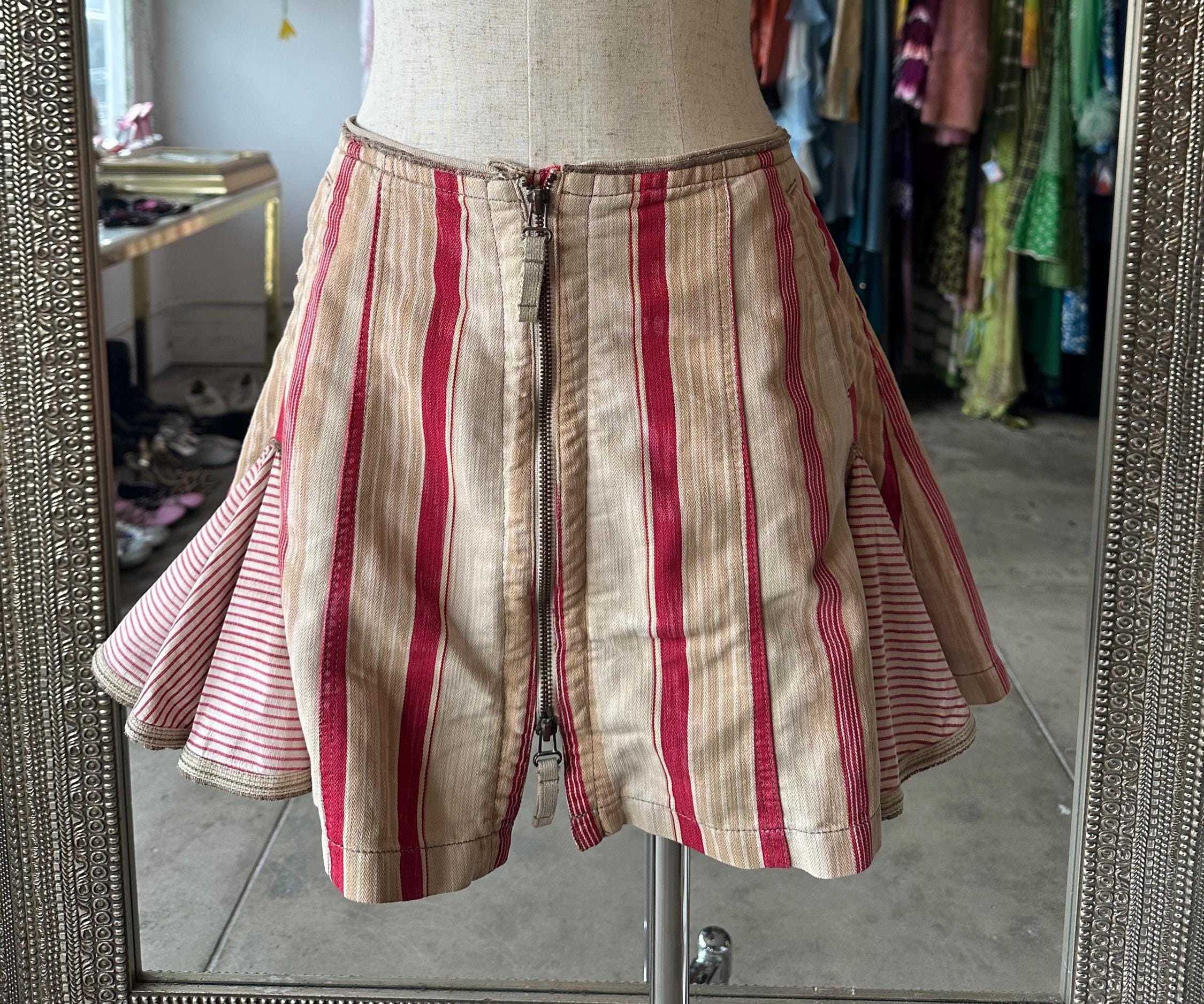 Marithe & Francois Gibaud Stripe Skirt - Etsy