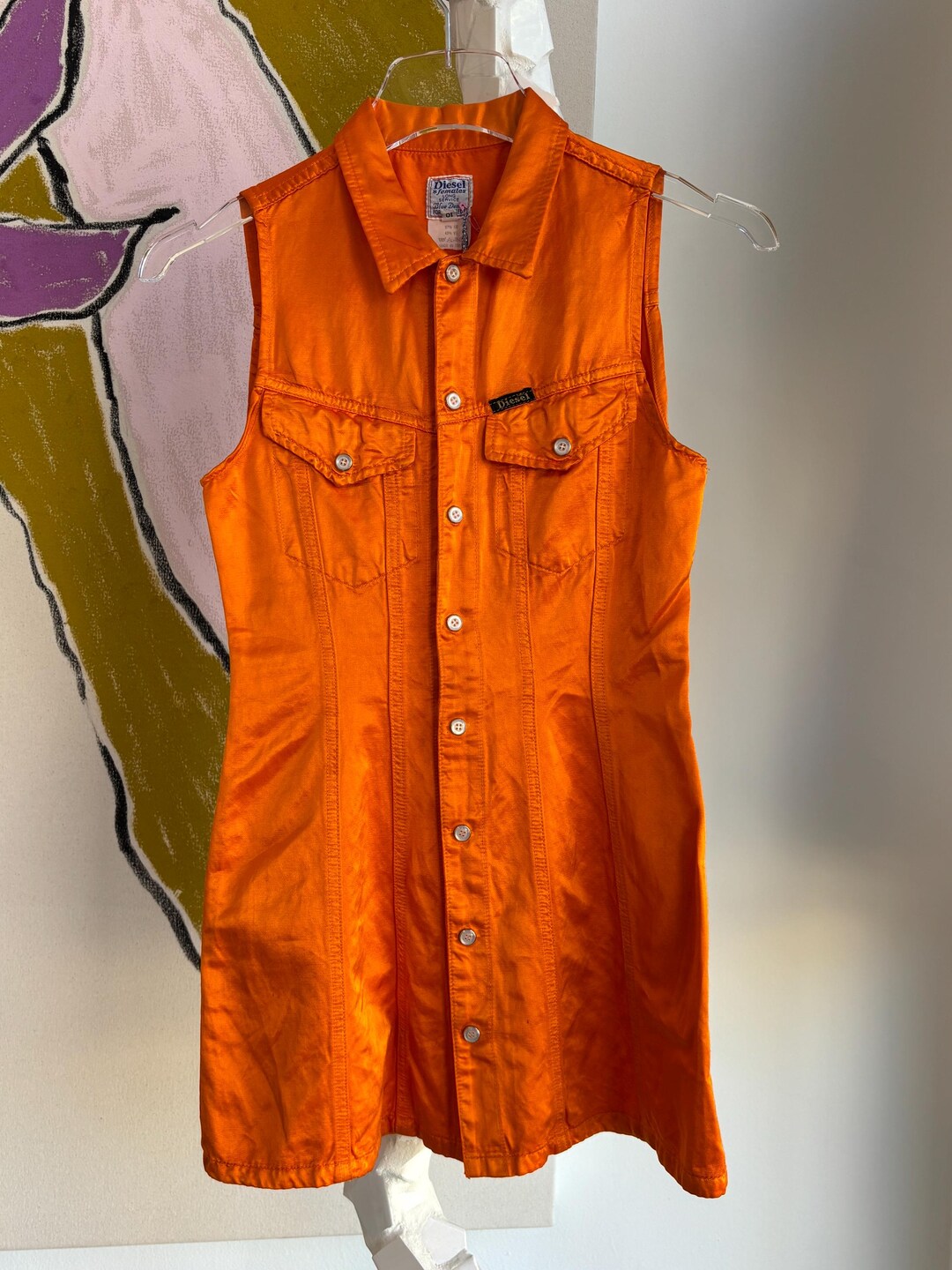 strapless open back dress Cozy Wrangler Camel Vest | Women's Vests main image 1