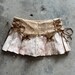 Corset blouse ribbon skirt