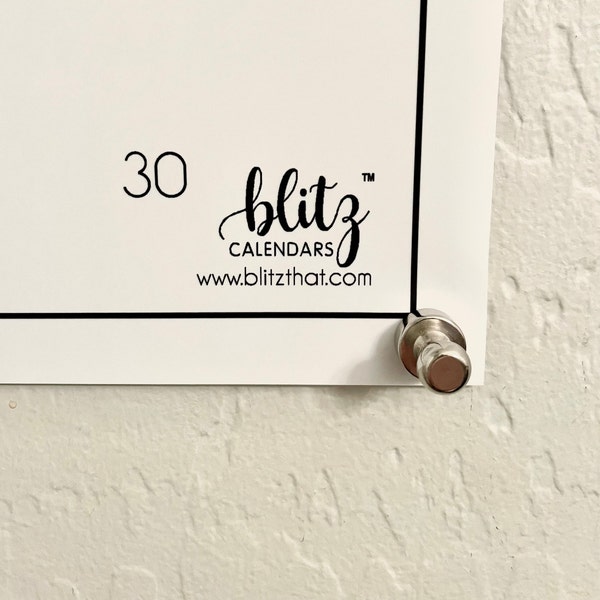 Magnetic Calendar Hanging Kit