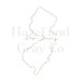 New Jersey State Outline Art Print New Jersey Home Decor - Etsy