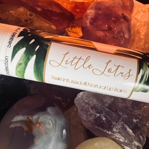 Reiki Infused Lip Balm- Pina Colada Flavor