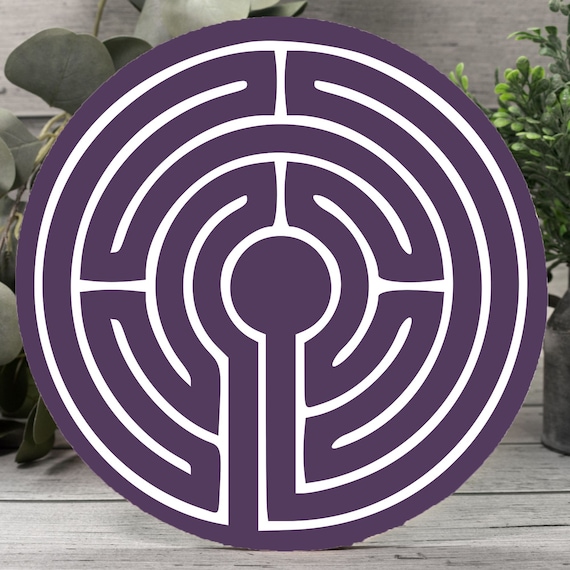 FINGER LABYRINTH | Lightweight Wood | Mindfulness | Meditation