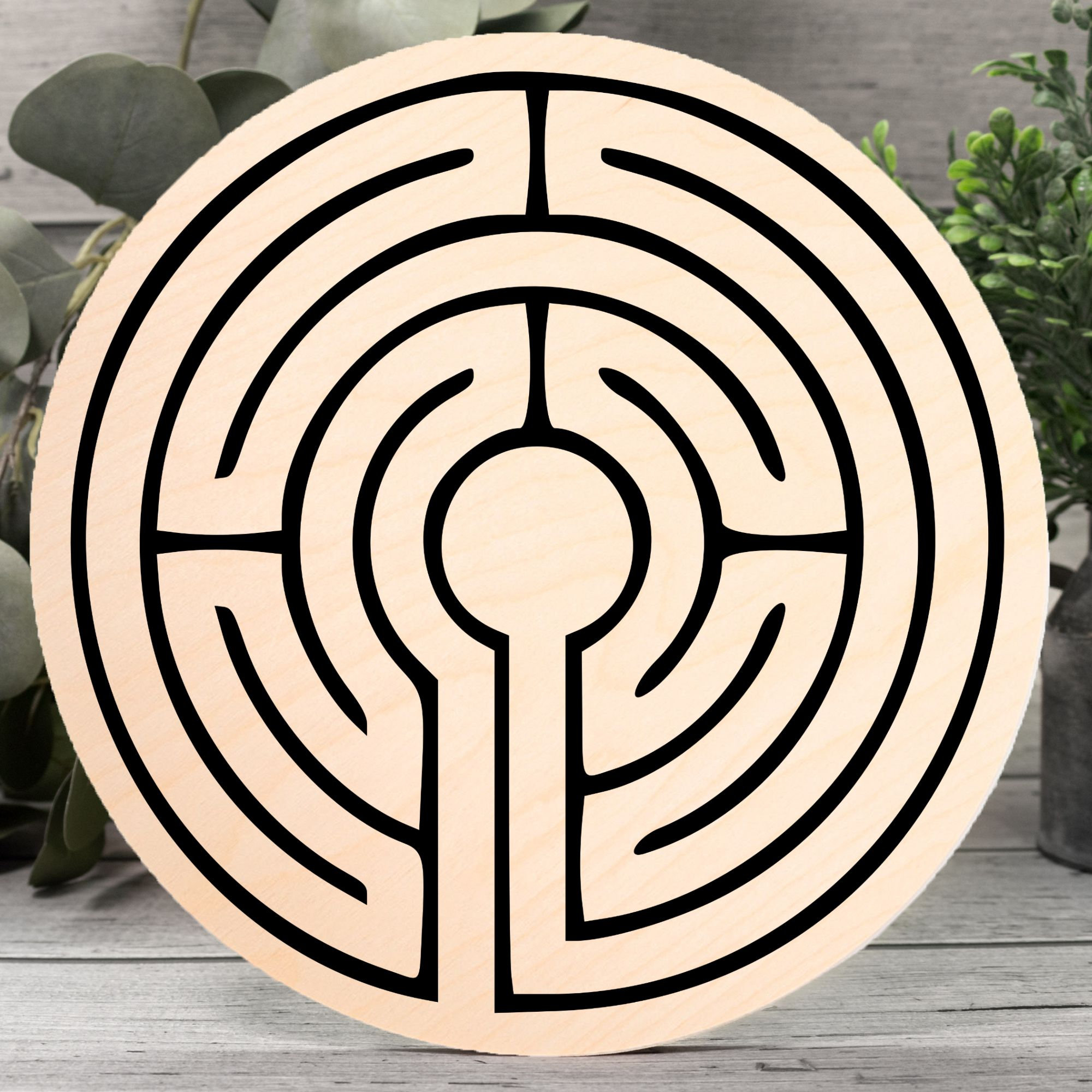 FINGER LABYRINTH | Lightweight Wood | Mindfulness | Meditation ...