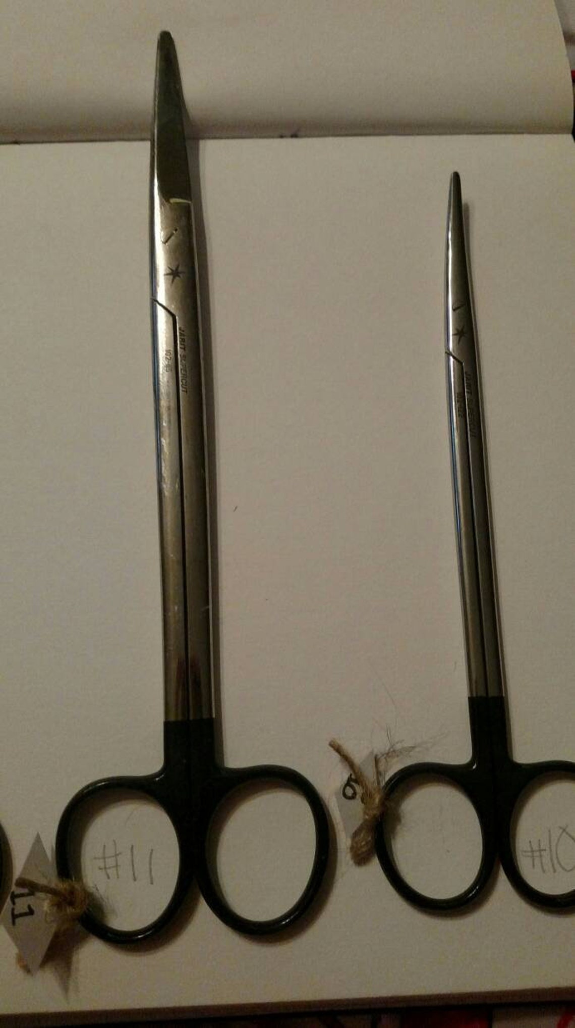Vintage Doctor Dissecting Scissors Etsy